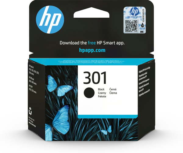 HP 301 Black Ink Cartridge