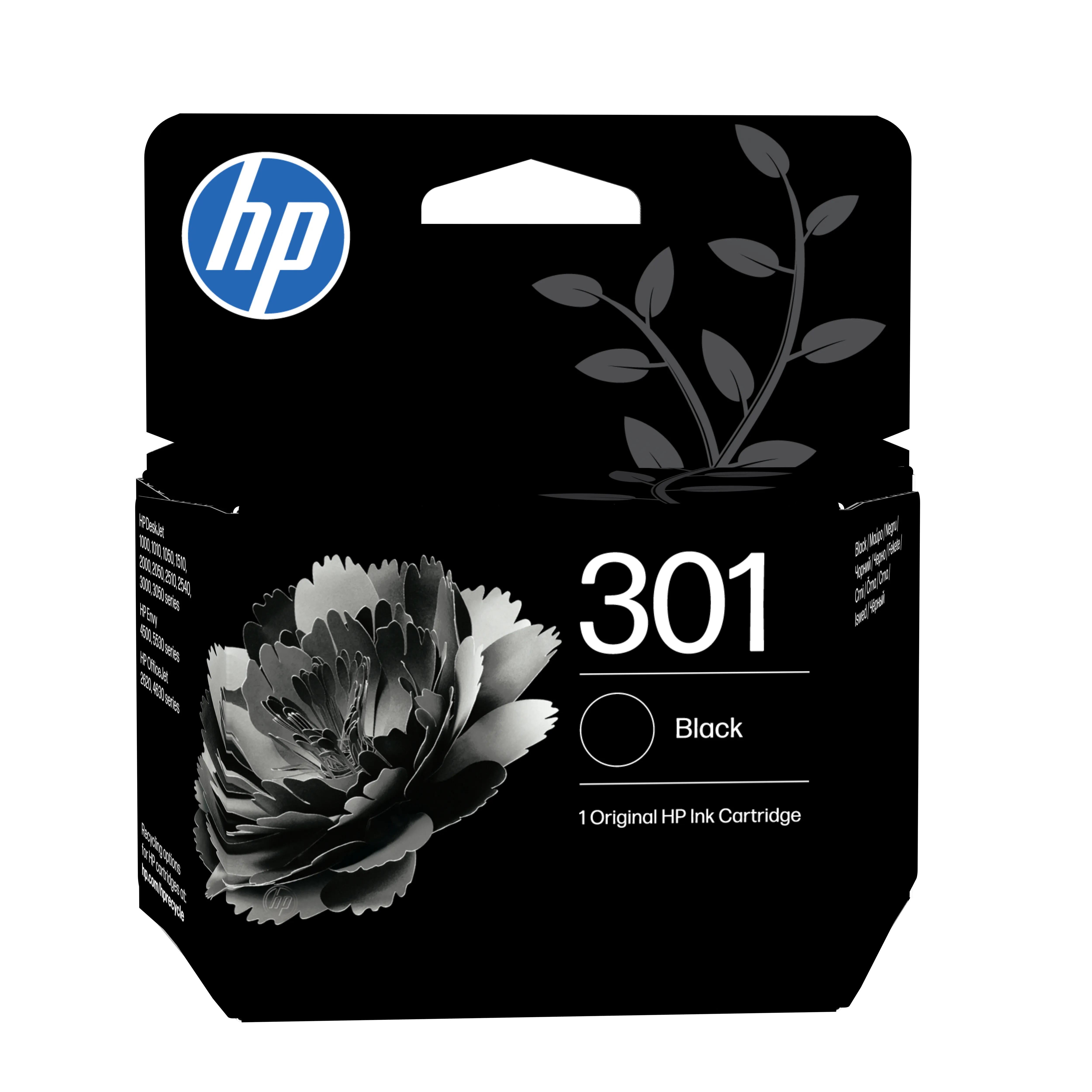 HP 301 Ink cartridge, 3 ml, Black