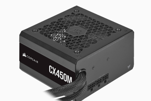 Corsair CX-M Series CX450M 450W -virtal&auml;hde, 80 Plus Bronze