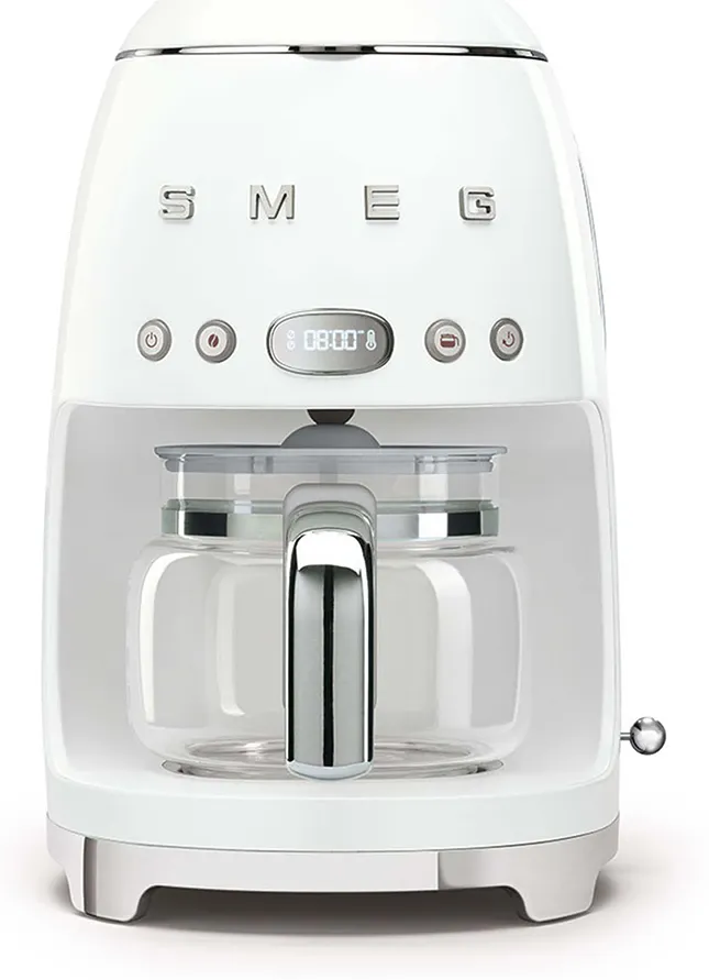 Smeg 50's Style DCF02WHEU -kahvinkeitin, Valkoinen