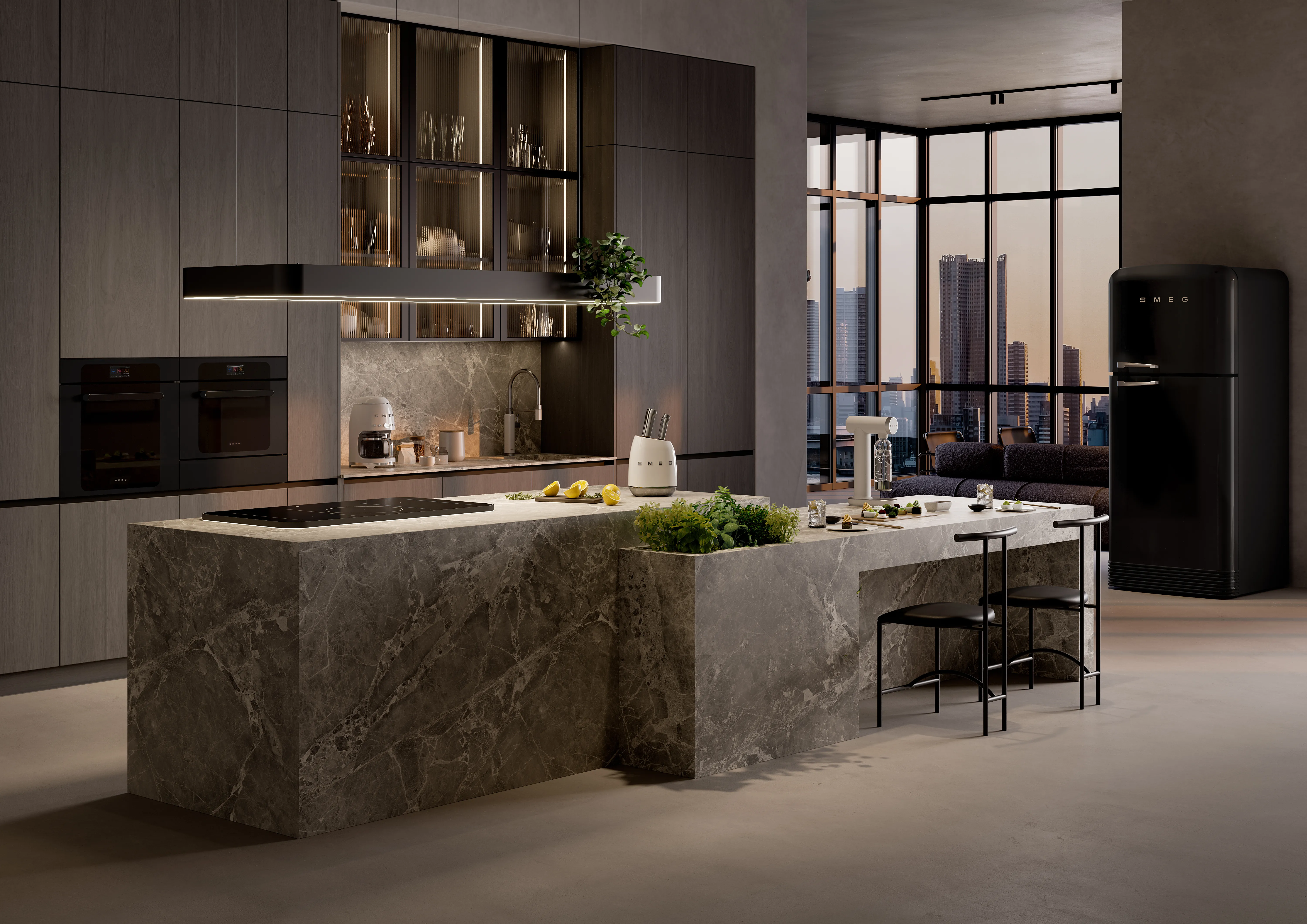 Smeg 50's Style DCF02WHEU - kaffebryggare, Vit