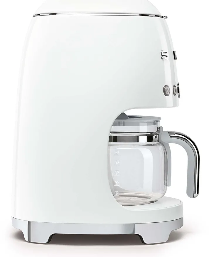 Smeg 50's Style DCF02WHEU -kahvinkeitin, Valkoinen
