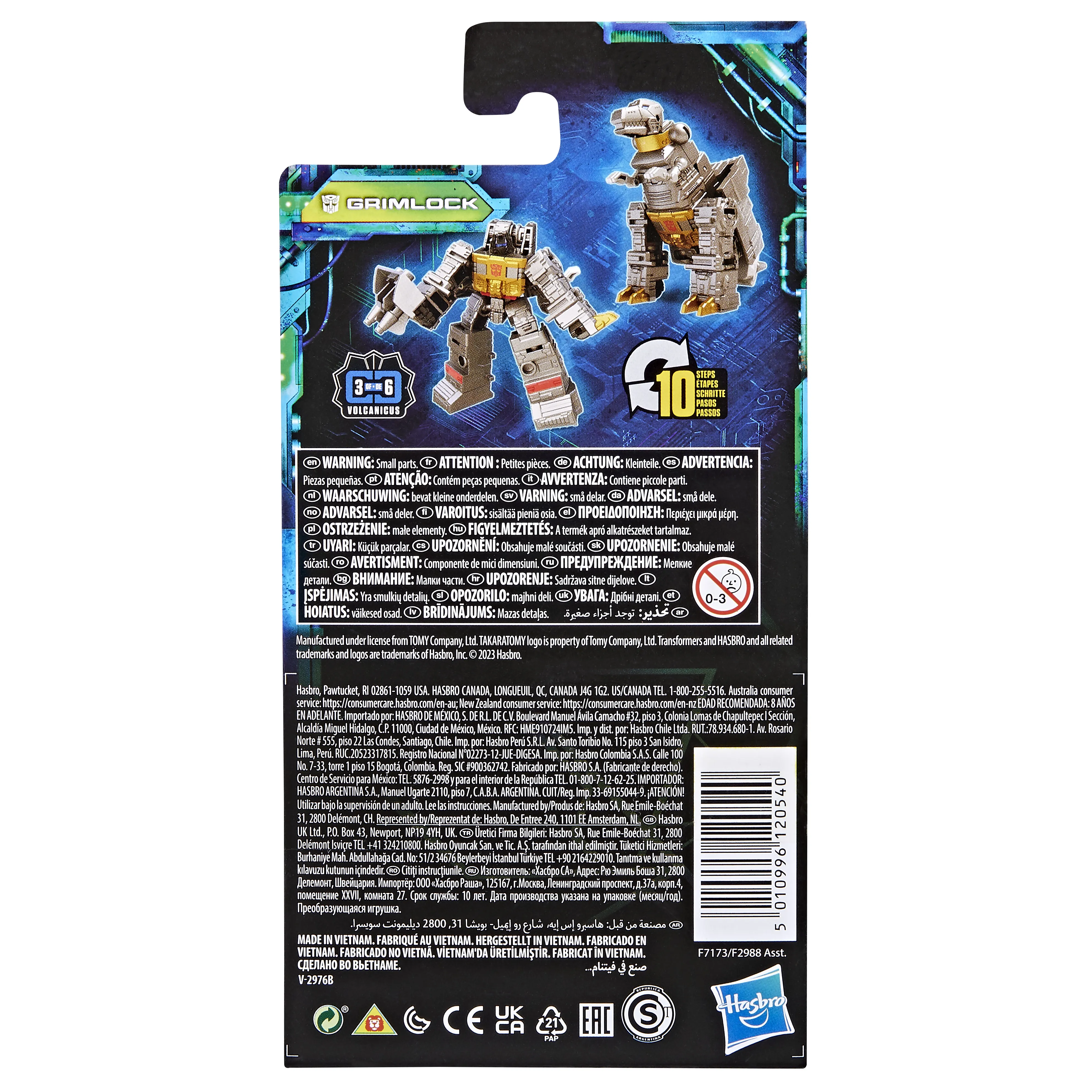 Hasbro Transformers Legacy Evolution Grimlock Toy Figure (8.5 cm tall)
