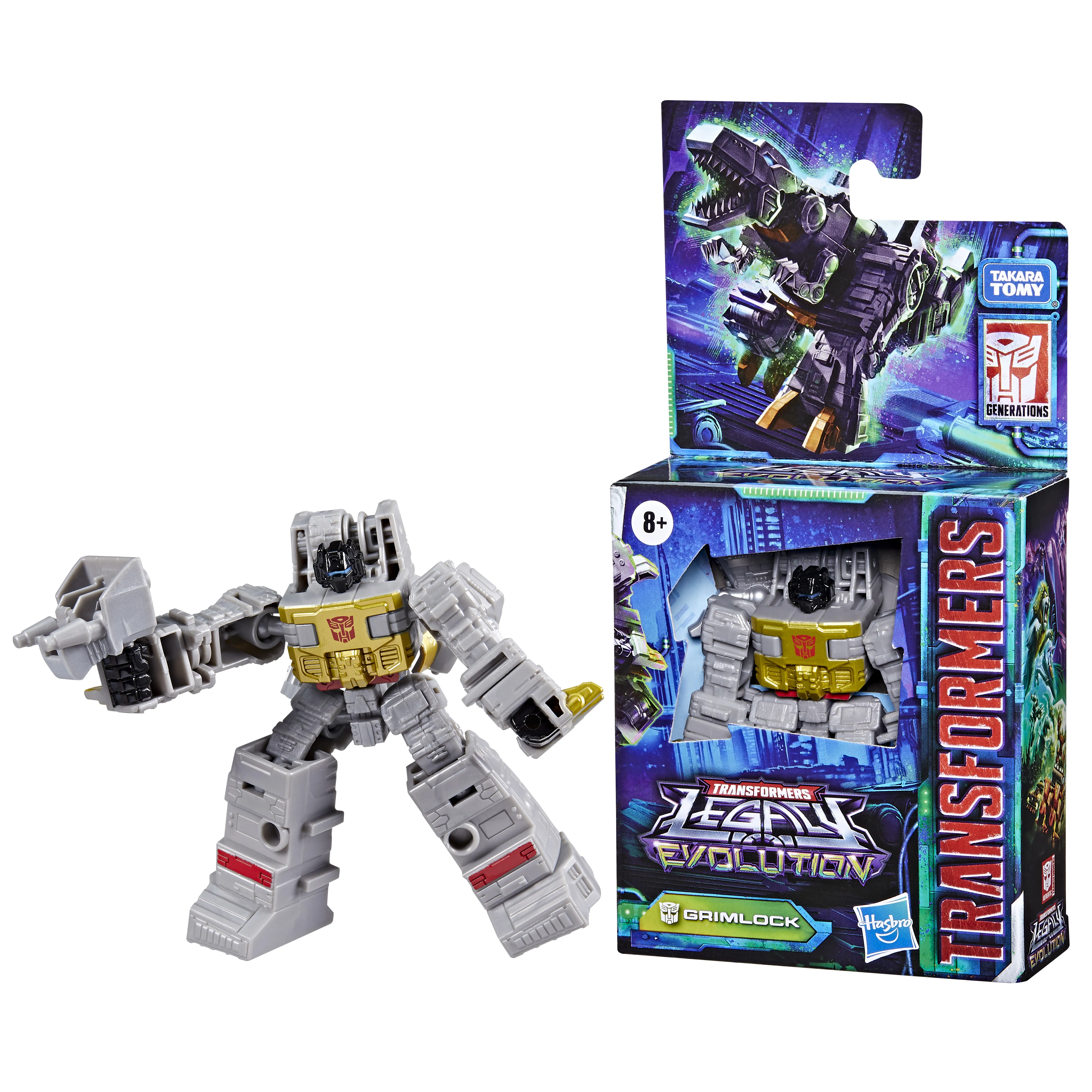 Hasbro Transformers Legacy Evolution Grimlock Toy Figure (8.5 cm tall)