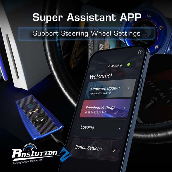 Brook Gaming Ras1ution 2 - PS/Switch Sim-Racing Signal adapteri