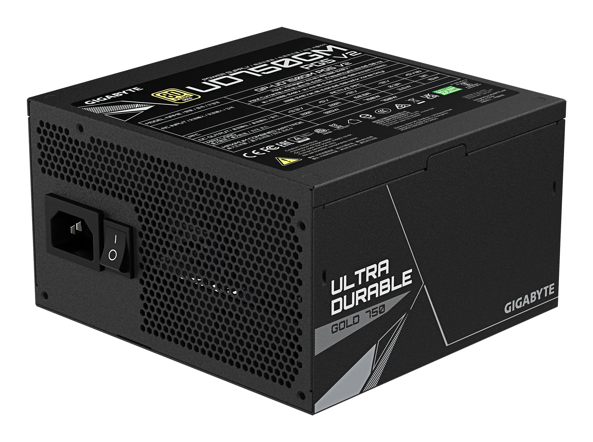 GIGABYTE GP-UD750GM PG5 V2 750W - PSU, 80 Plus Gold
