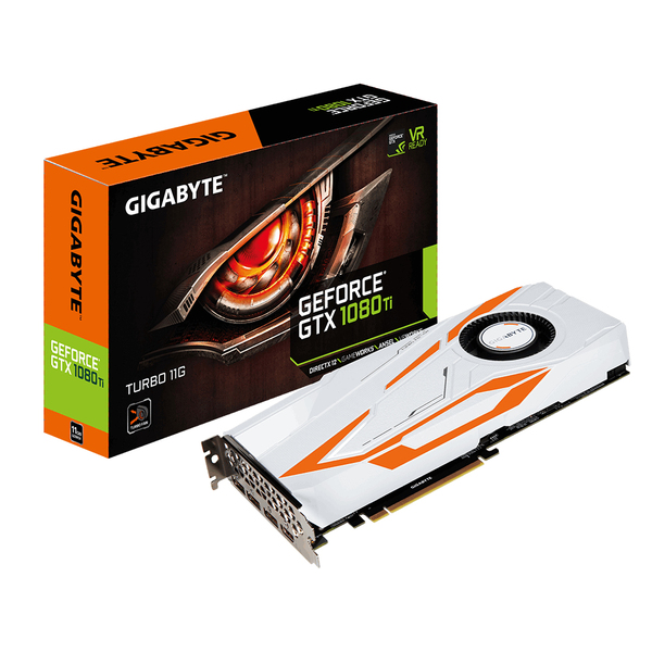 Gigabyte GeForce GTX 1080 Ti TURBO 11G, - grafikkort