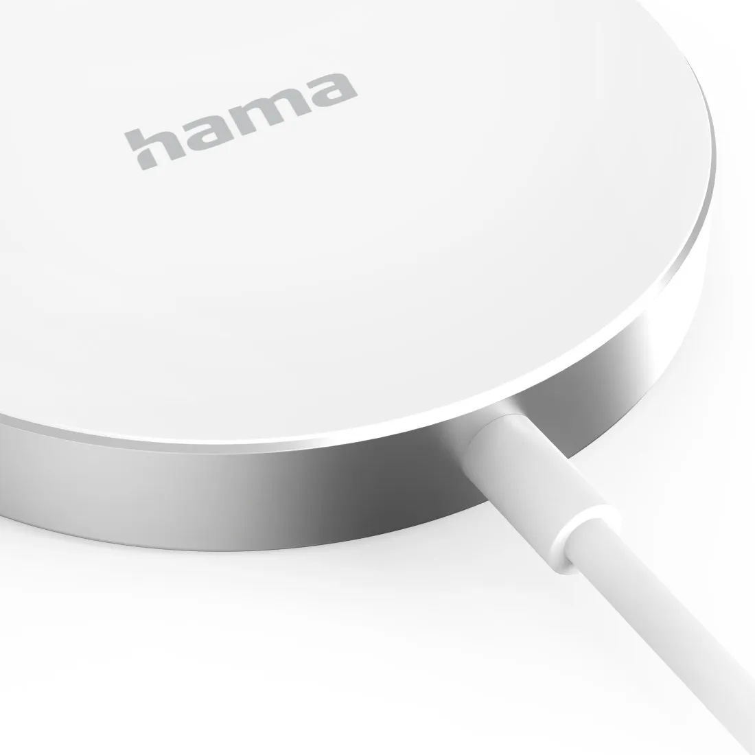 HAMA MagCharge FC 15 Wireless Charger 15W White