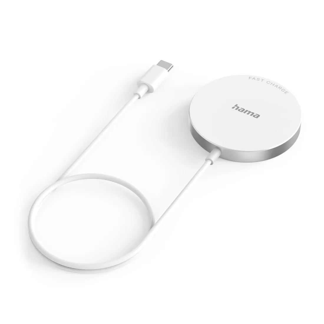 HAMA MagCharge FC 15 Wireless Charger 15W White