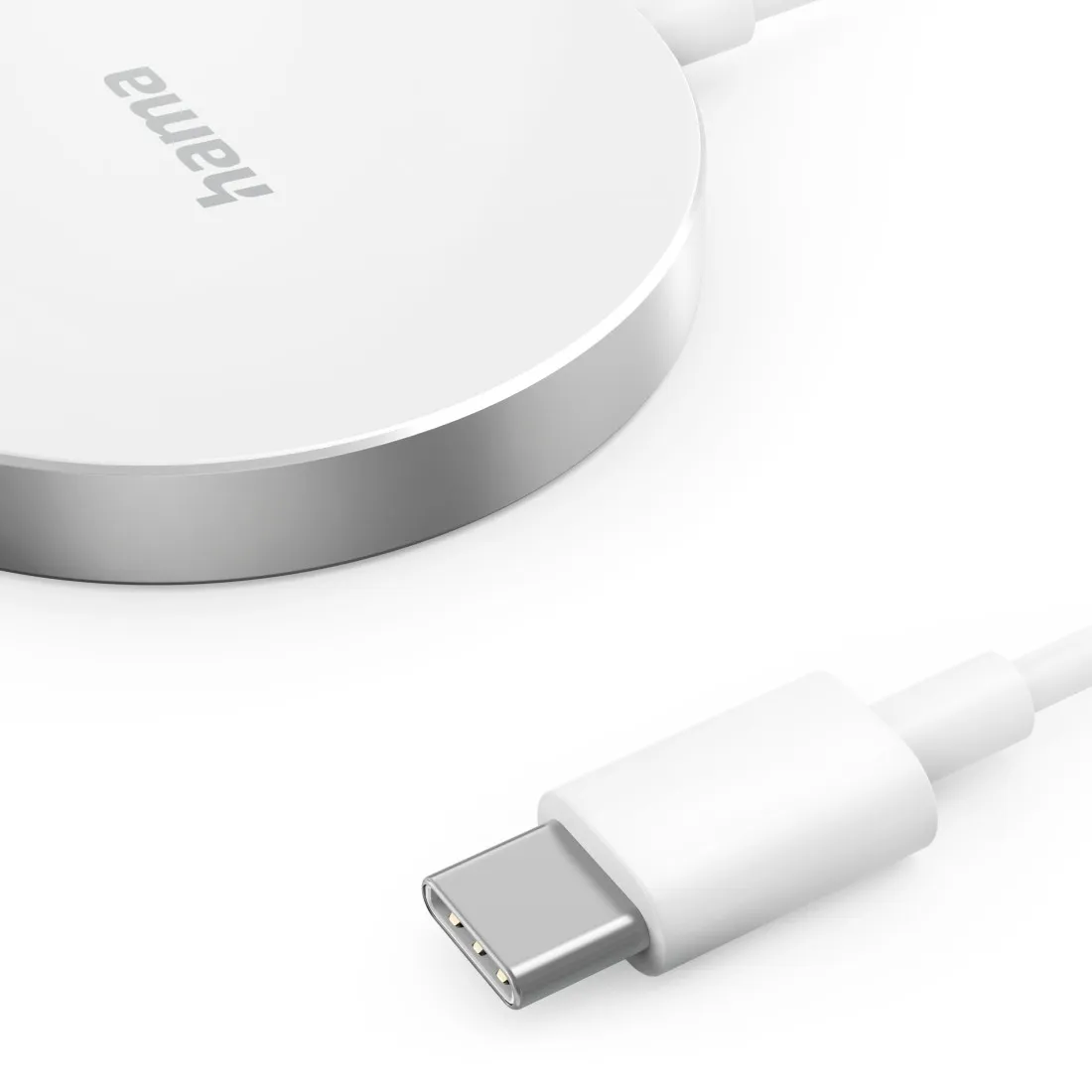 HAMA MagCharge FC 15 Wireless Charger 15W White