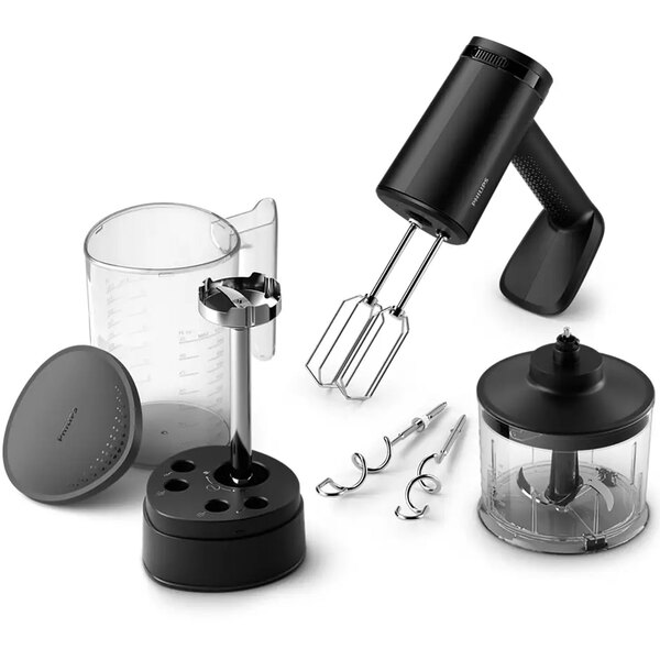 Philips 5000 Series MIXER Super Charge - hand mixer, Black