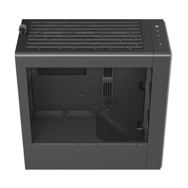 HAVN BF 360 Midi-Tower Case with window, Black