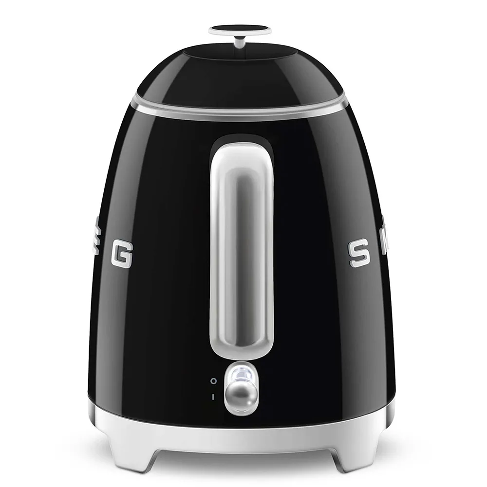 Smeg 50's Style - vattenkokare, Svart, 0.8l