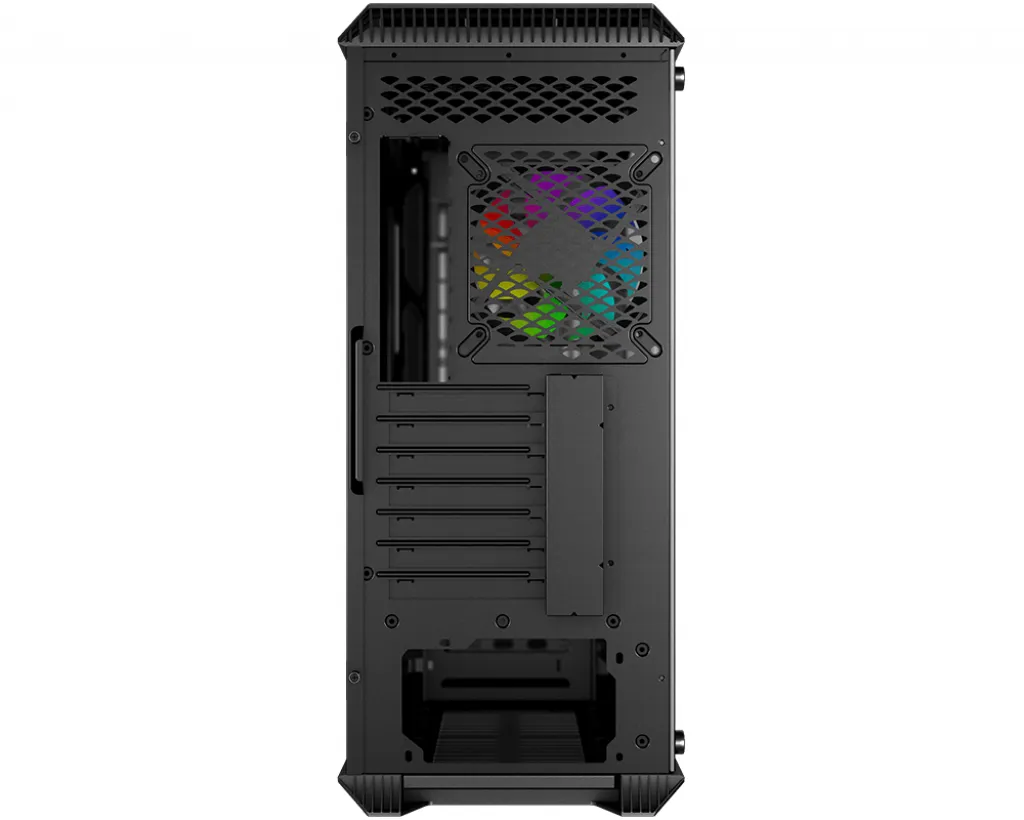 MSI MPG GUNGNIR 100 RGB miditower chassi, f&ouml;nster, Svart