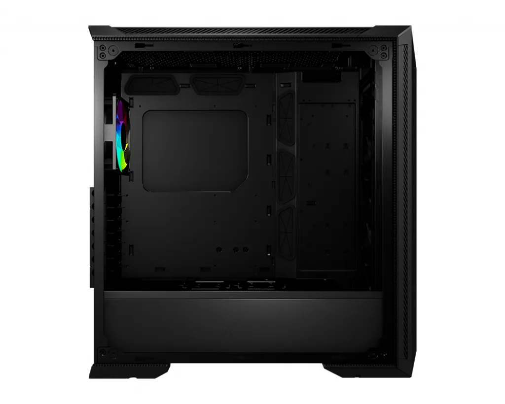 MSI MPG GUNGNIR 100 RGB miditower chassi, f&ouml;nster, Svart