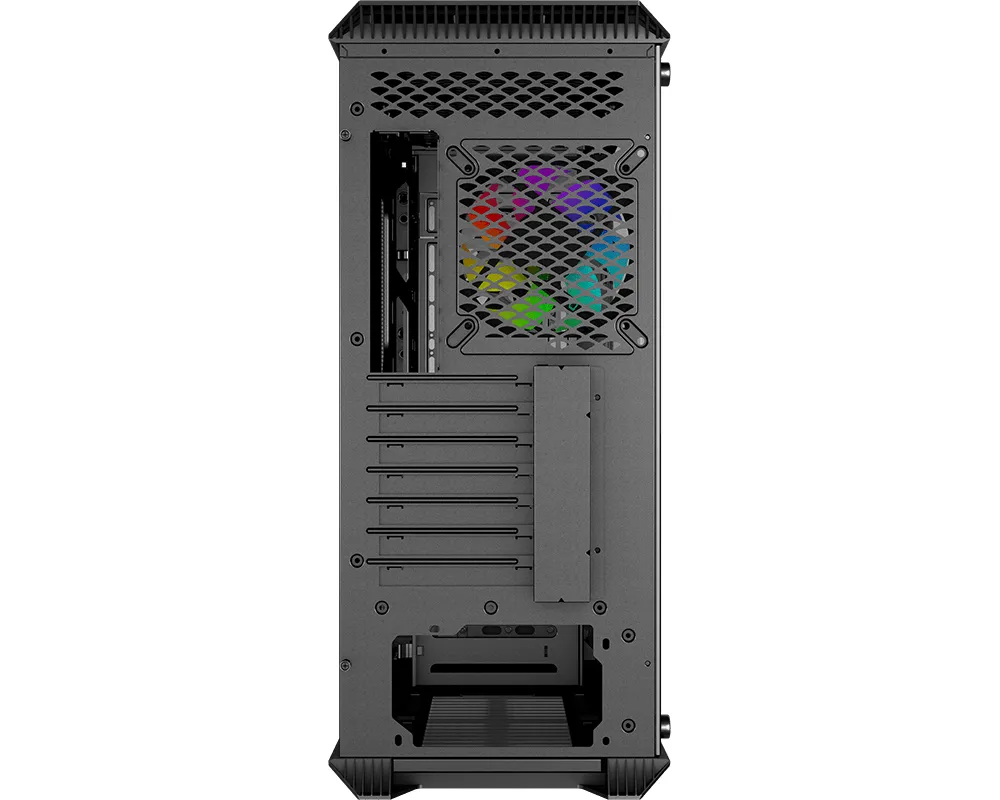 MSI MPG GUNGNIR 100 RGB miditower chassi, f&ouml;nster, Svart