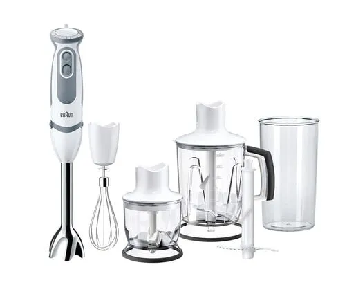 Braun MQ 5245 - stavmixer kit, vit
