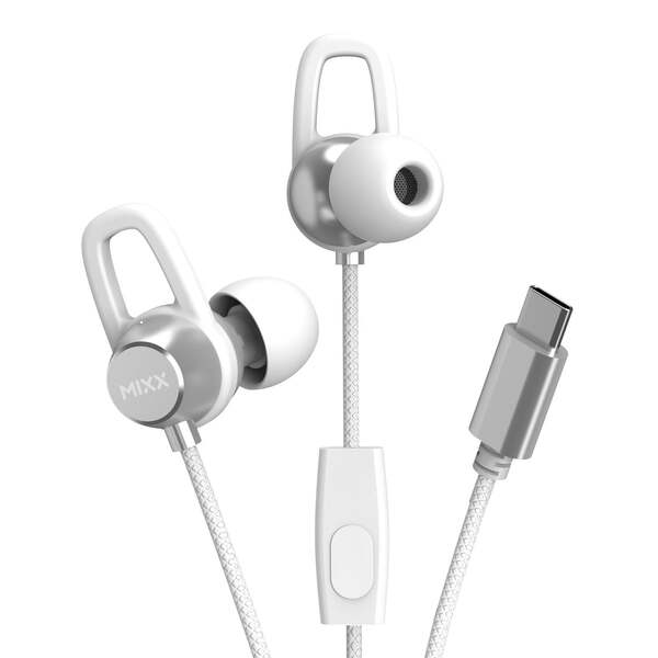 MIXX Headphone SoundPort USB-C In-Ear Wired White