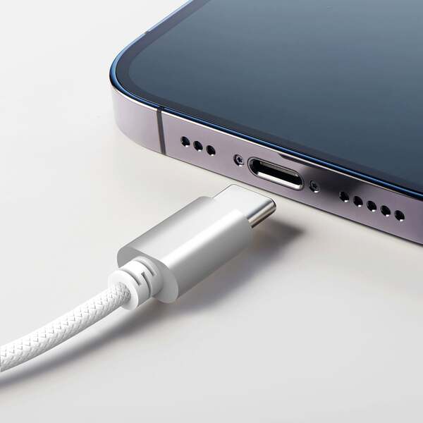 MIXX SoundPort USB-C in-ear h&ouml;rlurar, vit