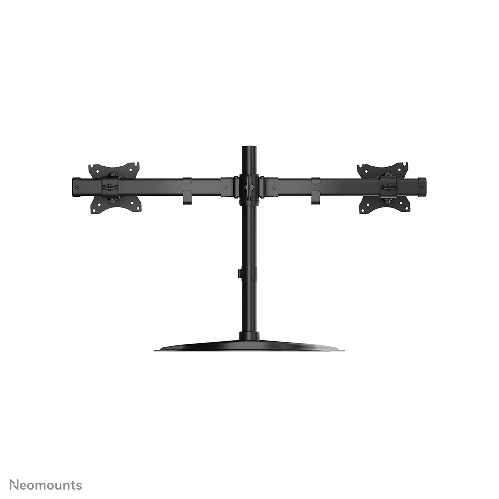 Neomounts NM-D335DBLACK Desk Mount, for 2 monitors, 10-27", full-motion, 8kg, Black