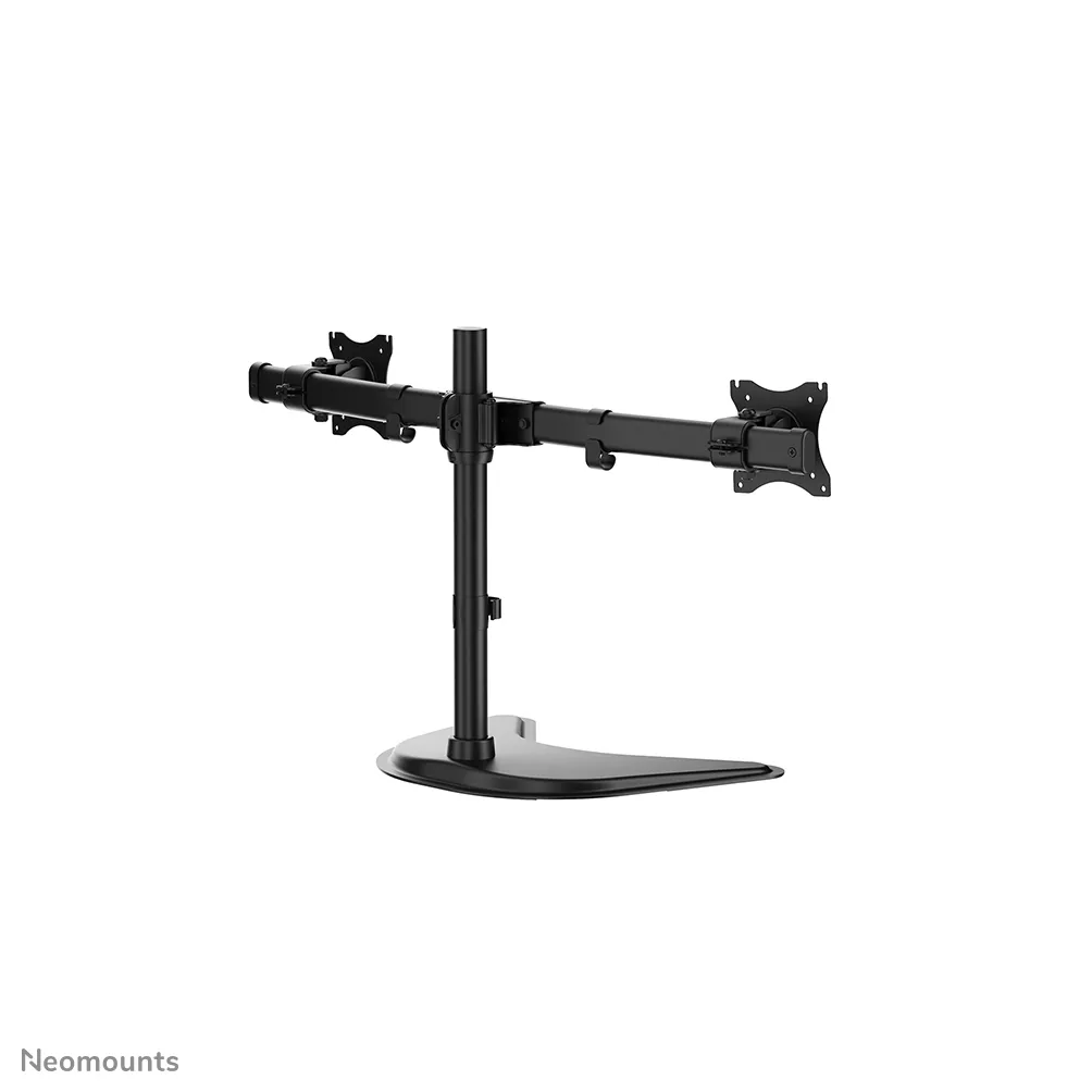 Neomounts NM-D335DBLACK Desk Mount, for 2 monitors, 10-27", full-motion, 8kg, Black
