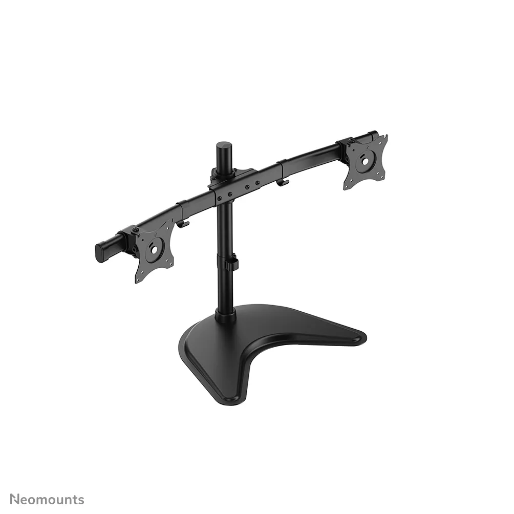 Neomounts NM-D335DBLACK Desk Mount, for 2 monitors, 10-27", full-motion, 8kg, Black