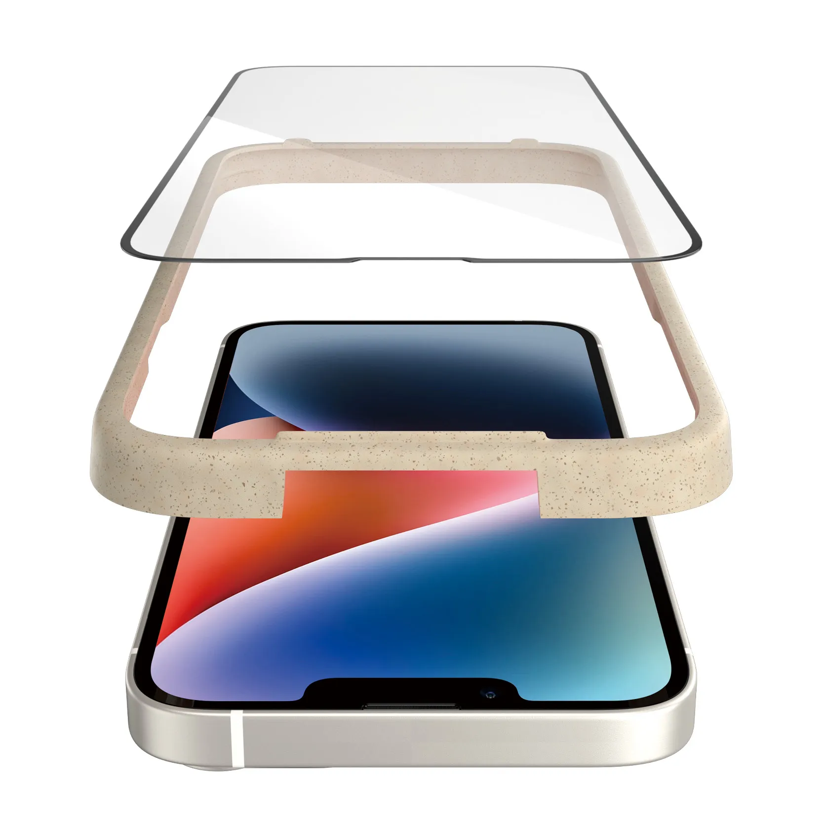 PanzerGlass Ultra-Wide Fit Alignerkit, iPhone 14 / 13 / 13 Pro - Screen Glass