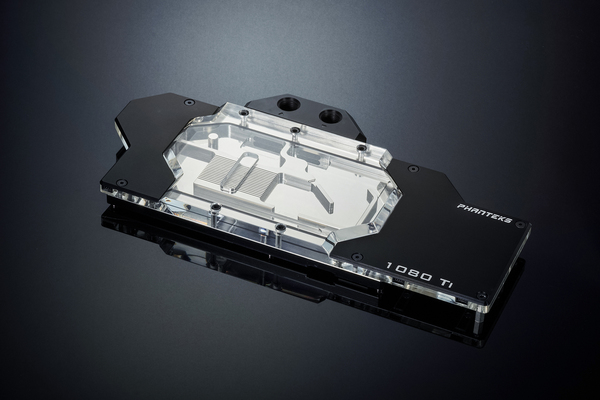 Phanteks Glacier G1080Ti Founders Edition GPU Water block , Satin Blac