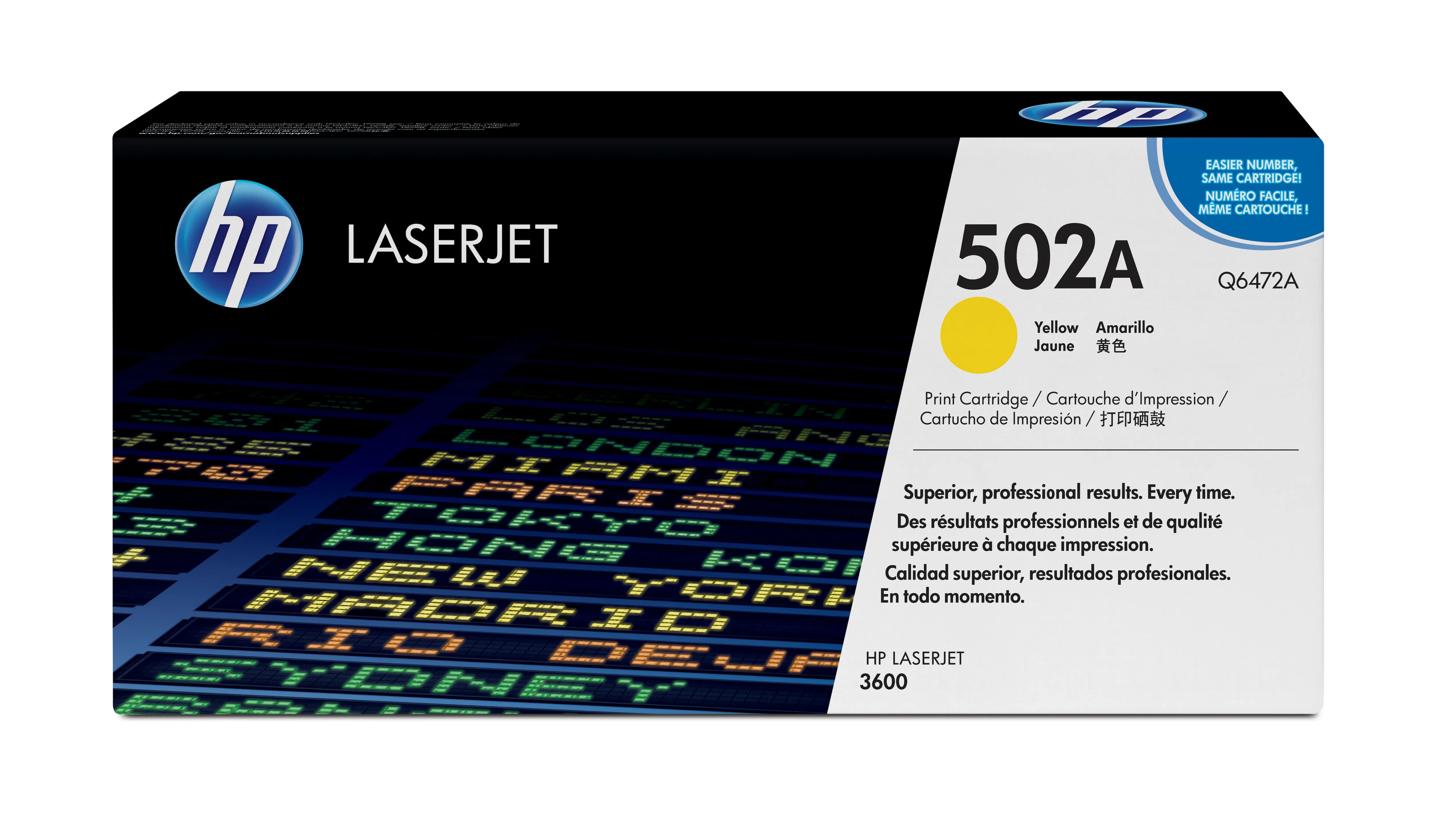 HP Toner yellow HV Color Laserjet 3600DN
