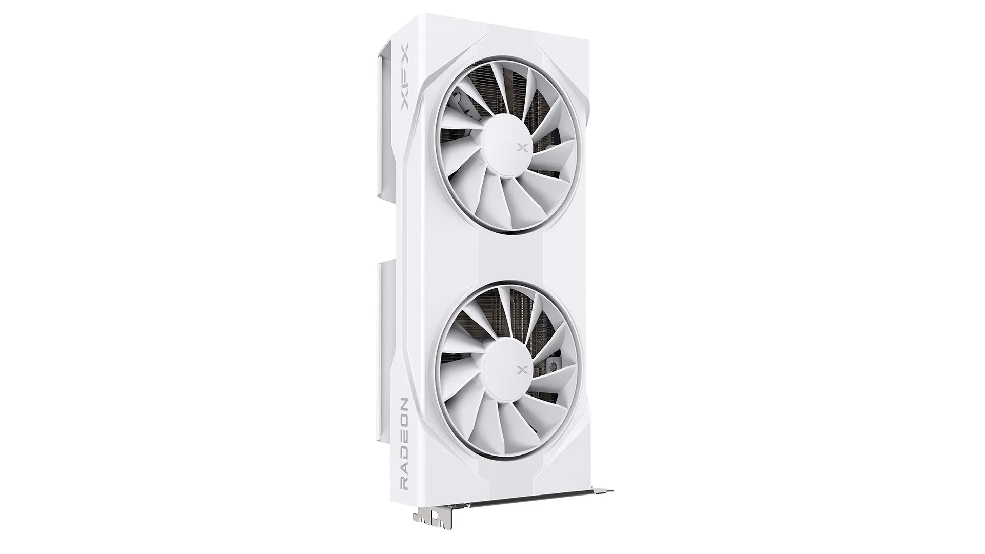 XFX Radeon RX 9060 XT Swift Dual Fan OC 8 GB - grafikkort, Vit