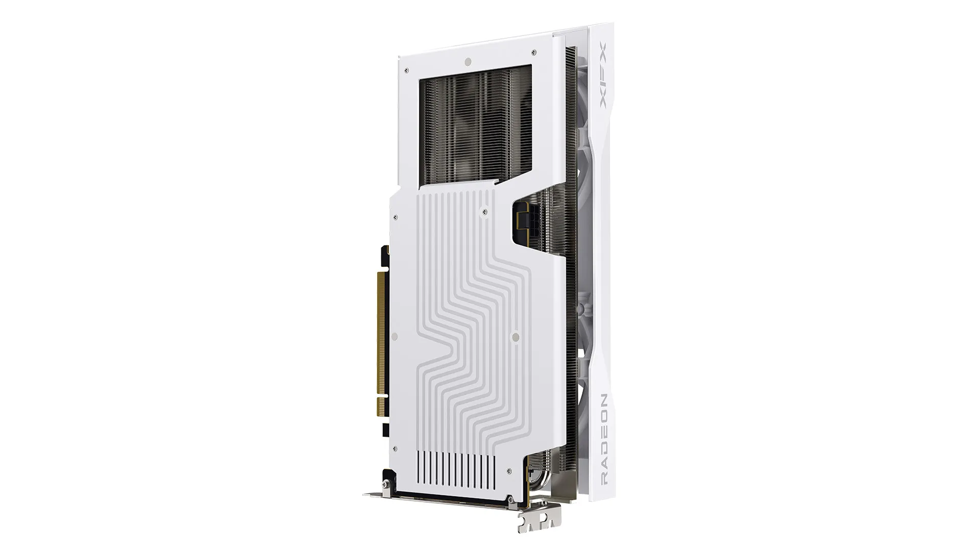XFX Radeon RX 9060 XT Swift Dual Fan OC 8 GB - grafikkort, Vit