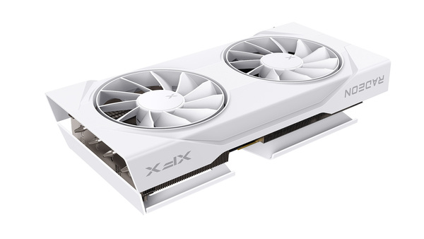 XFX Radeon RX 9060 XT Swift Dual Fan OC 8 Gt -näytönohjain, Valkoinen