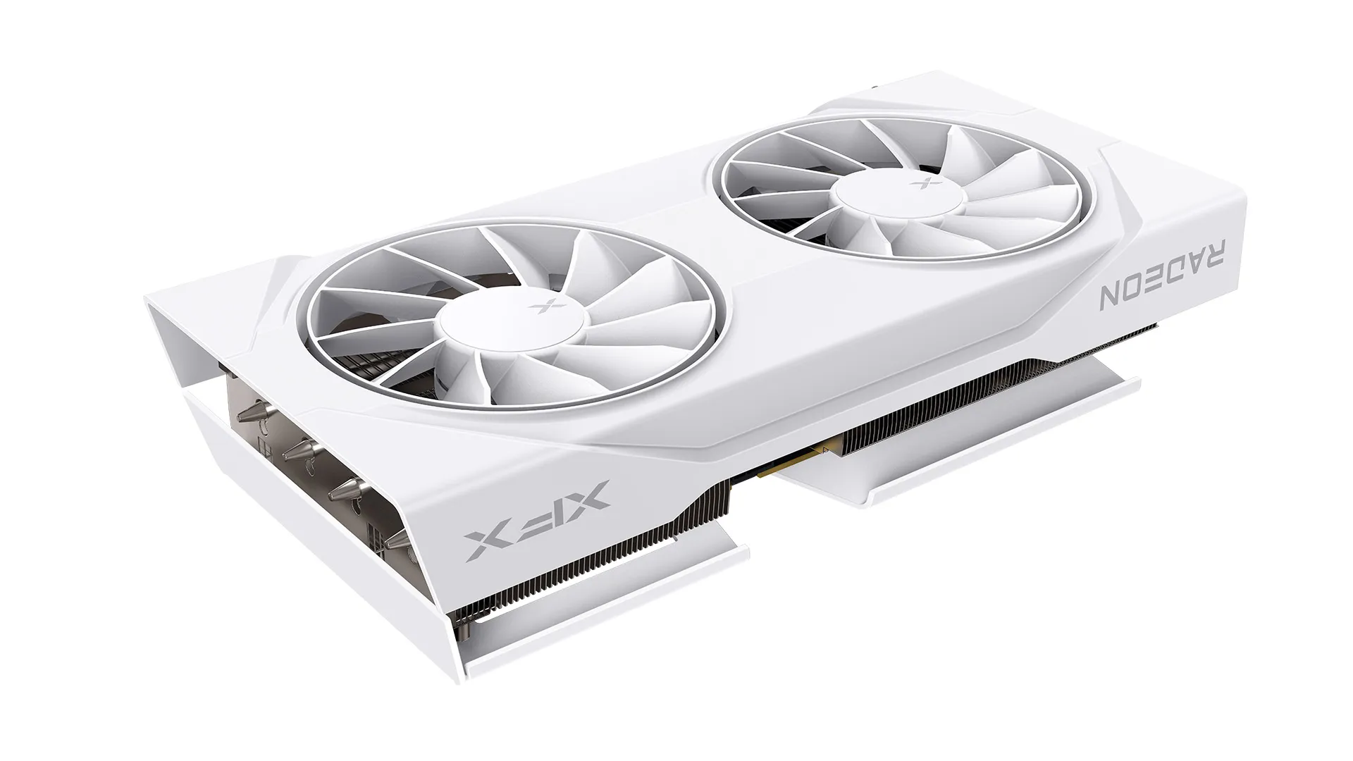 XFX Radeon RX 9060 XT Swift Dual Fan OC 8 GB - grafikkort, Vit