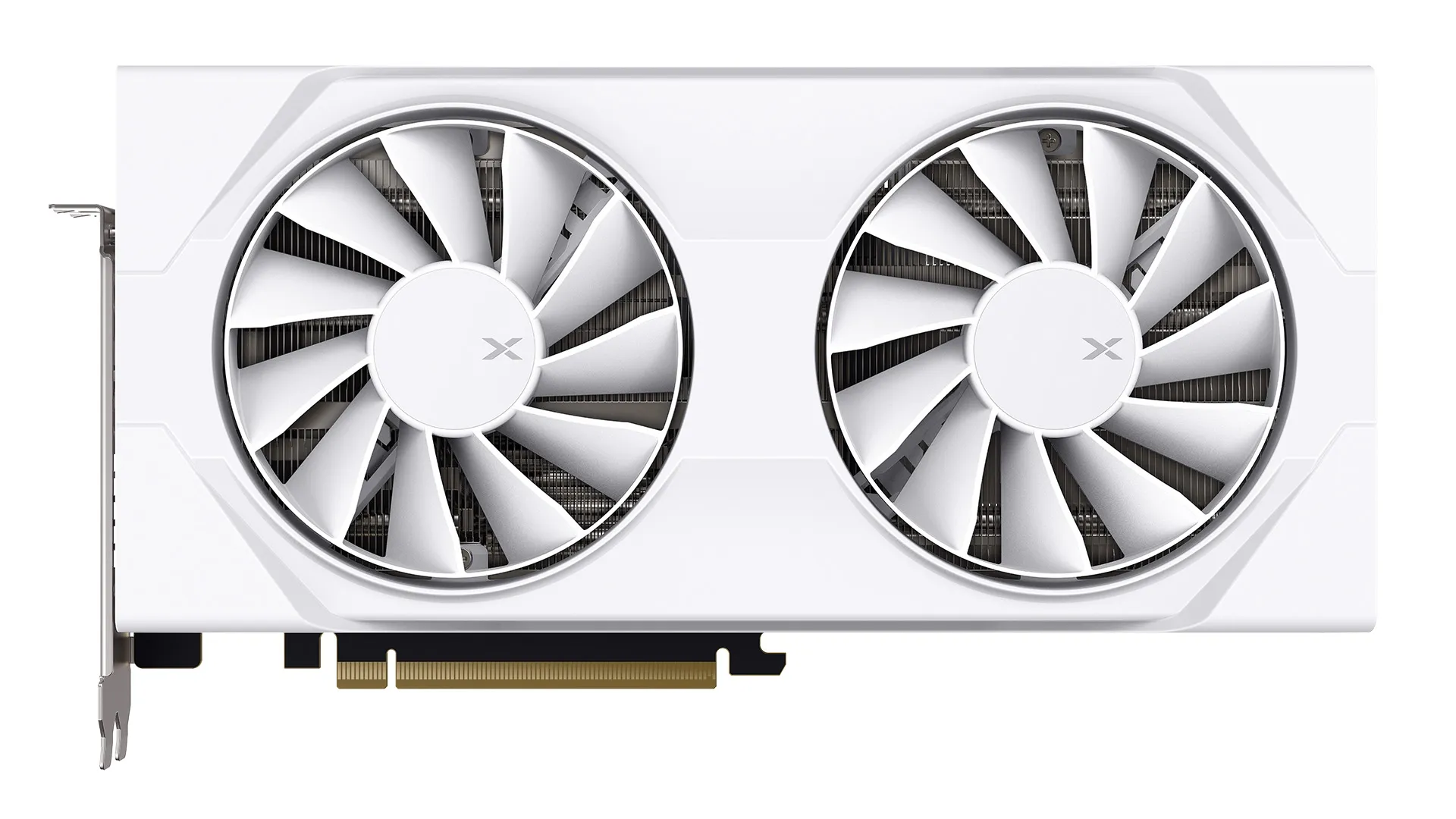 XFX Radeon RX 9060 XT Swift Dual Fan OC 8 GB - grafikkort, Vit
