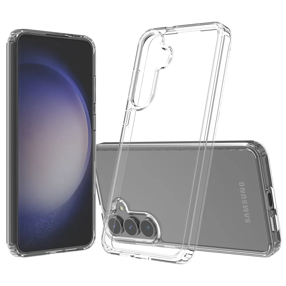 (Löytönurkka) SCREENOR BUMPER GALAXY S24+ LÄPINÄKYVÄ
