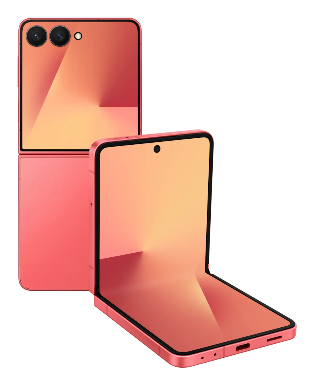 Samsung Galaxy Z Flip7, 256/12GB, Android - mobile phone, Coral Red