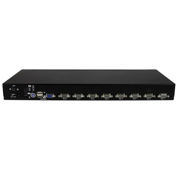 8 Port 1U Rackmount USB PS/2 KVM Switch