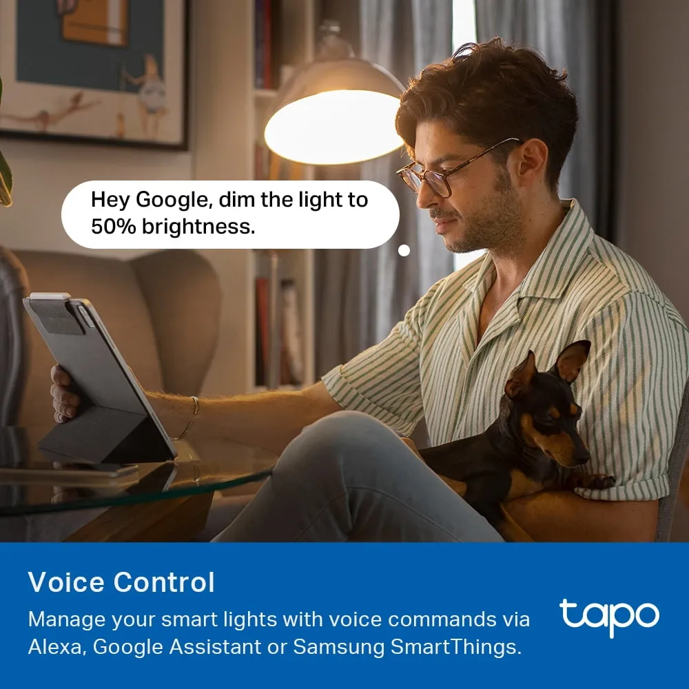 TP-Link Tapo L430P Smart Light Bulb E14 P45 4.8 Watts 470 Lumens Multicolour 1-pack