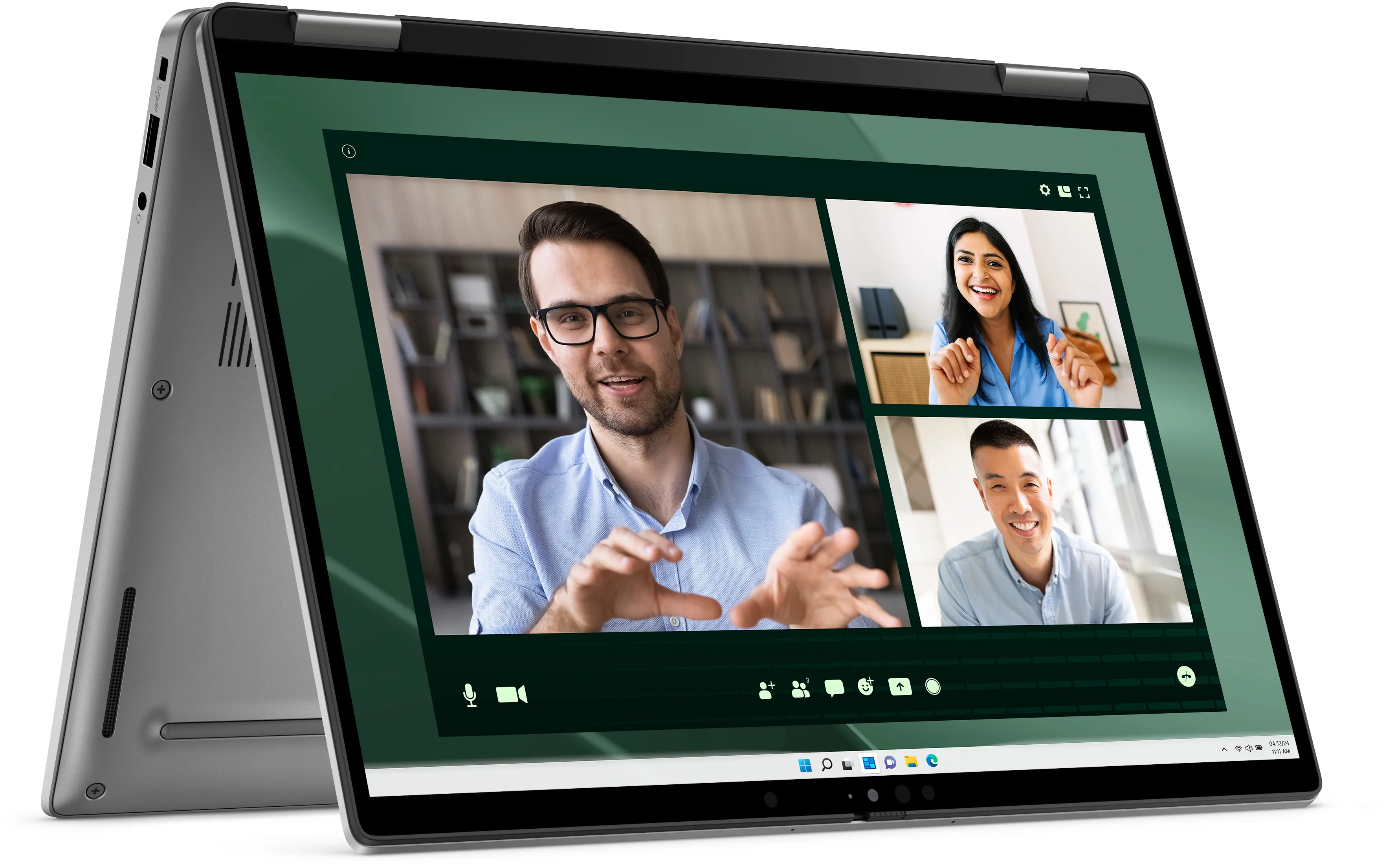 Dell Latitude 7350 2-in-1 13.3&quot; 155U, 16GB, 512GB SSD, Win 11 Pro - notebook, Grey