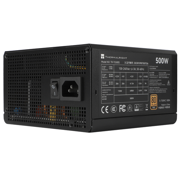 Thermalright TG-500S-W 500W - PSU, 80 Plus Gold