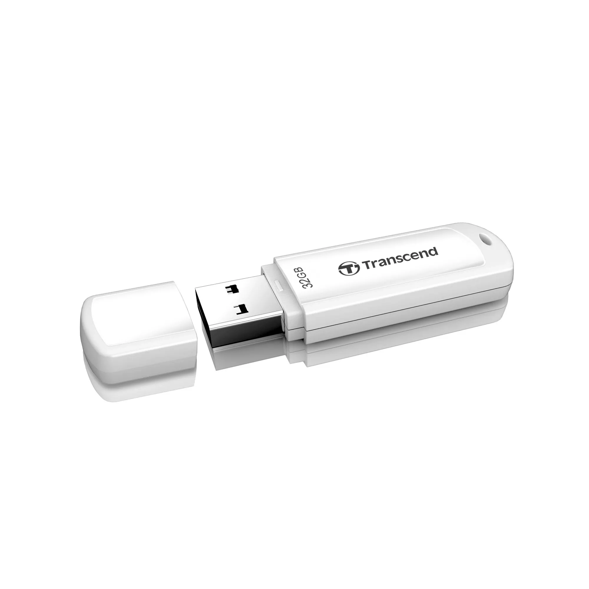 Transcend 64 GB JetFlash 730 USB 3.0 - minne, Vit