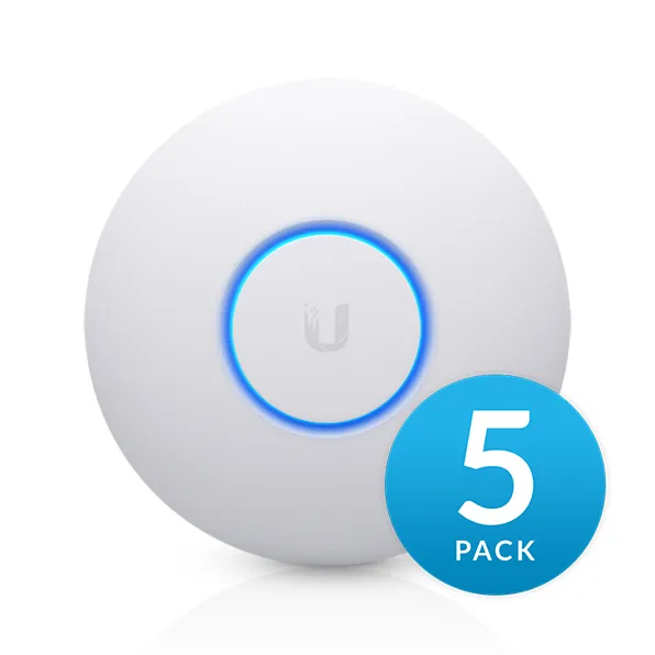 Ubiquiti UniFi AP AC LITE, 5-pack, Gigabit, Wave2, vit