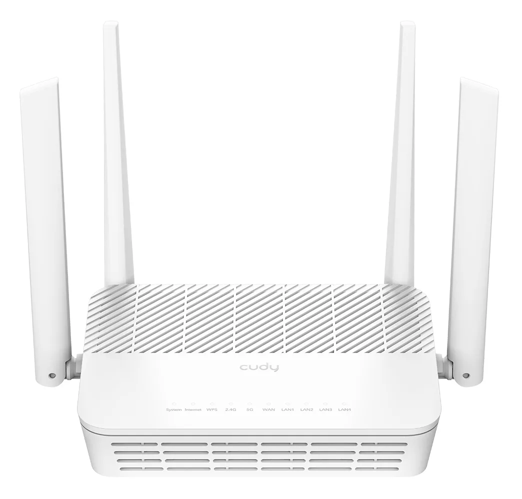 Cudy WR3000H Router, Wi-Fi 6, AX3000, Dual-band, with 2.5G WAN, Black