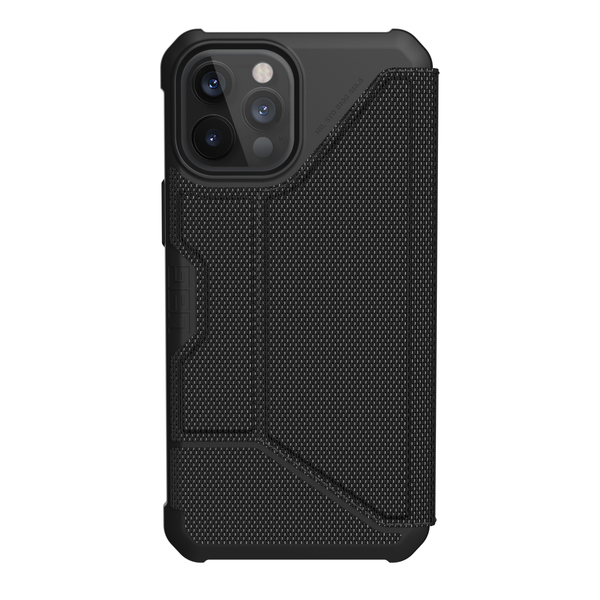 UAG Metropolis, iPhone 12 Pro Max - Flip Case, Kevlar Black