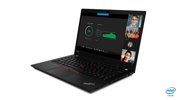 Lenovo 14" ThinkPad T490, 512GB SSD, Nvidia GeForce MX250, Win 10 Pro - Notebook, black