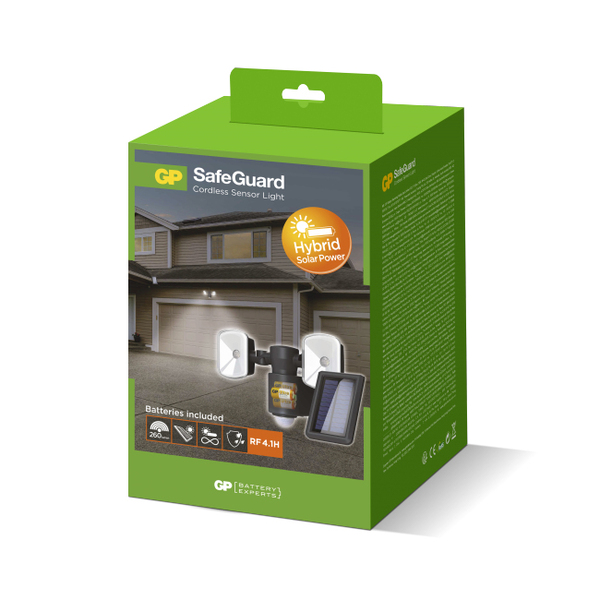 GP Safeguard Hybrid RF4-1H- tr&aring;dl&ouml;s utomhusbelysning- LED