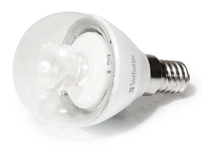 Verbatim LED Mini Globe E14 4.5W 2700K WW 250LM Clear