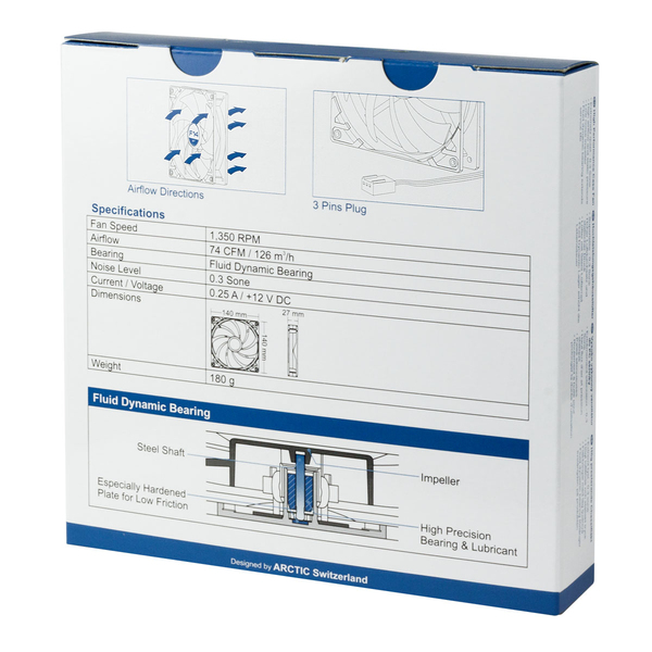 Arctic Cooling F14 - Retail 140mm Standard Fan