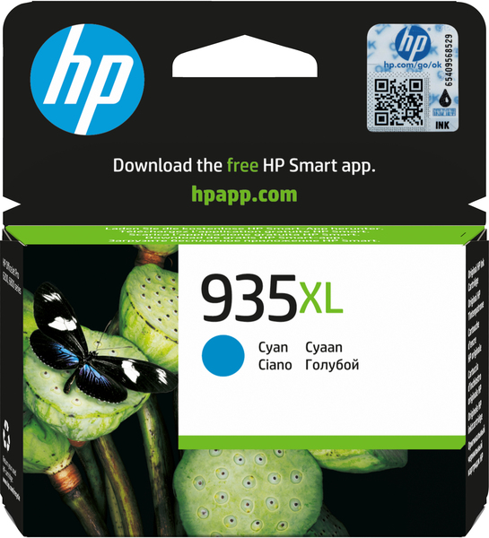HP 935XL Cyan Ink Cartridge Blister