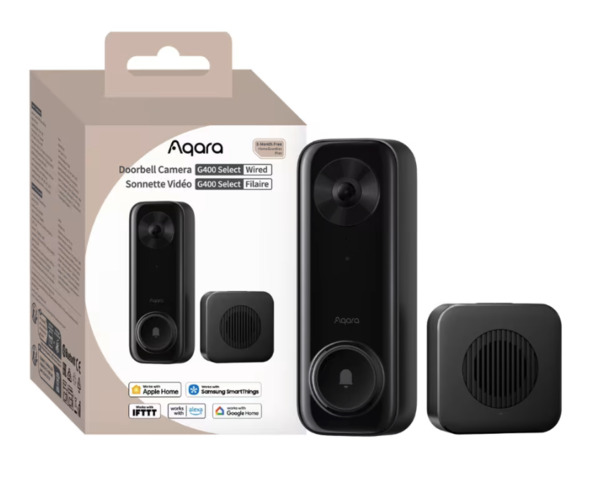 Aqara Doorbell Camera G400 Select (Wired) -video-ovikello